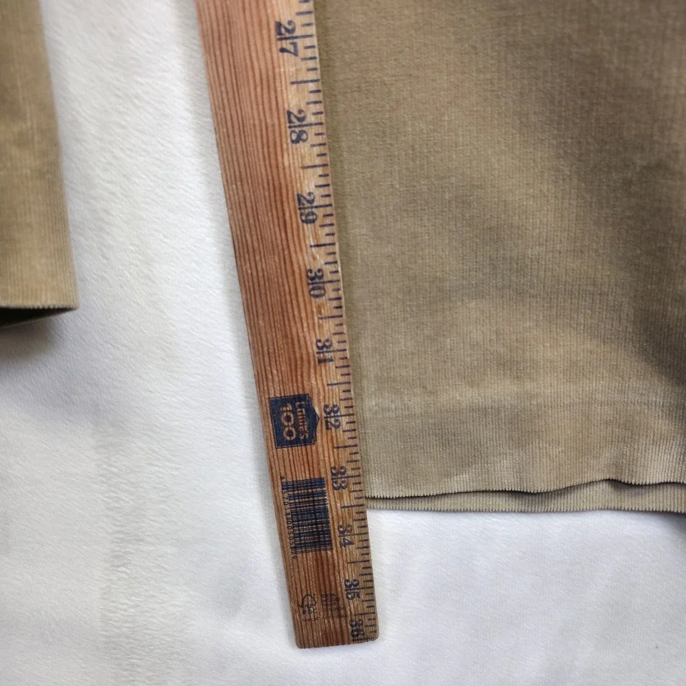 Y2K Banana Republic Pants Mens 36x34 Khaki Corduroy Straight Preppy Work Classic